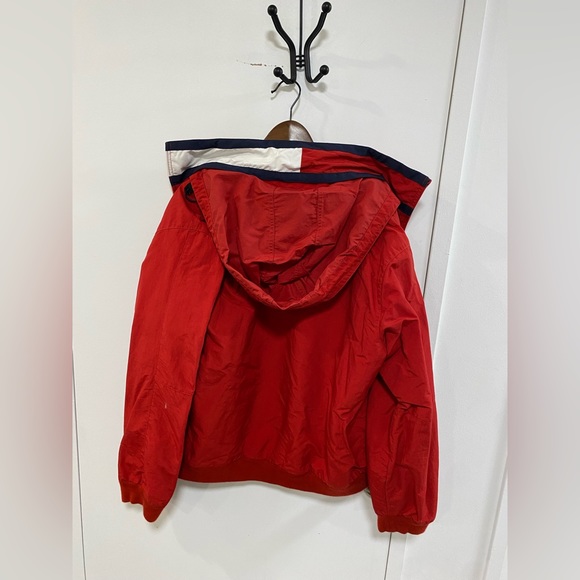 Red windbreaker Tommy Hilfiger Vintage - Picture 2 of 2
